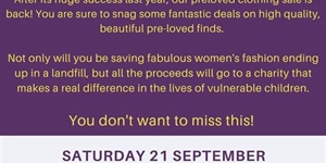 Fundraiser - Pre-loved Women's Clothing Sale